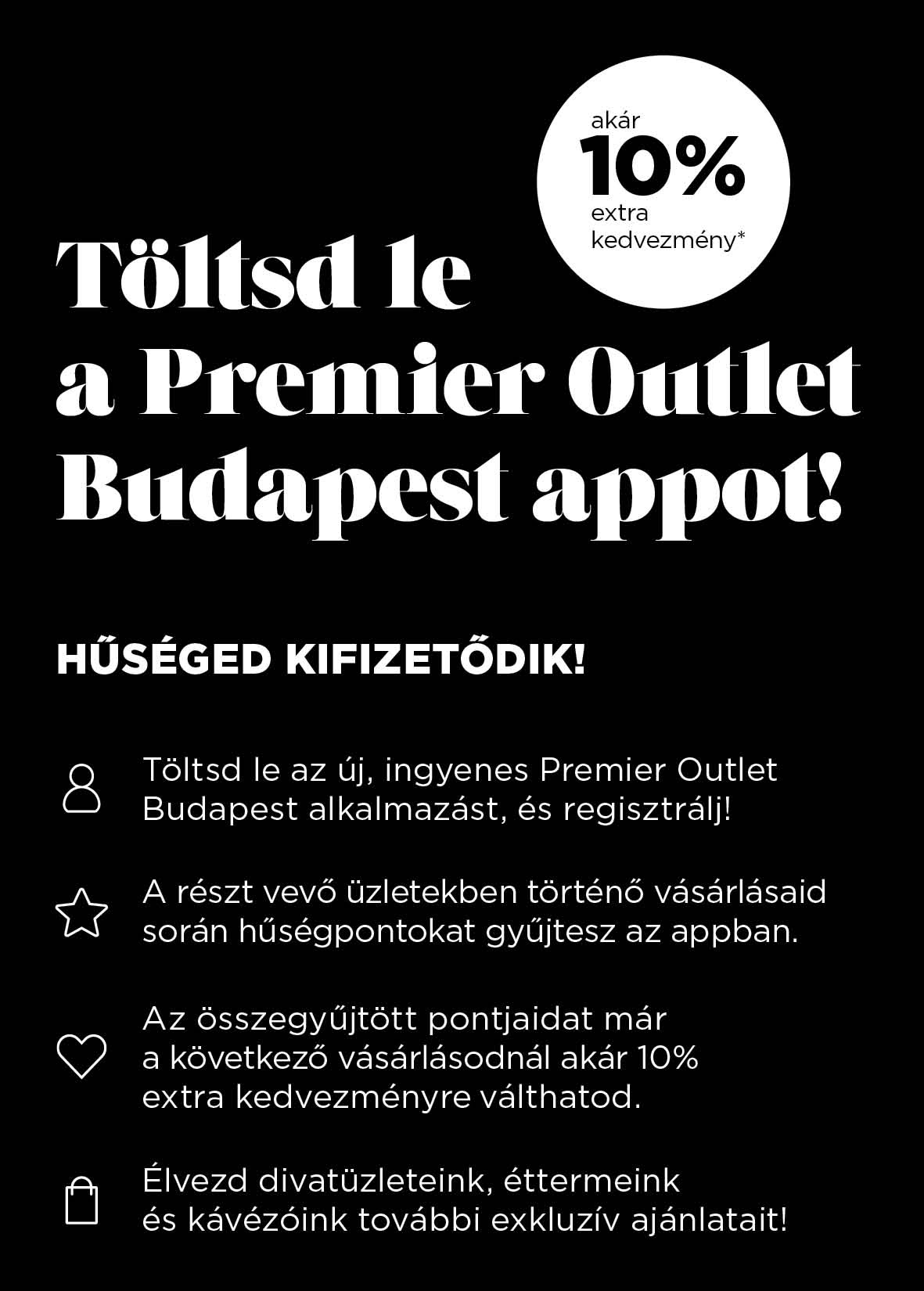 Premier Outlet Budapest app